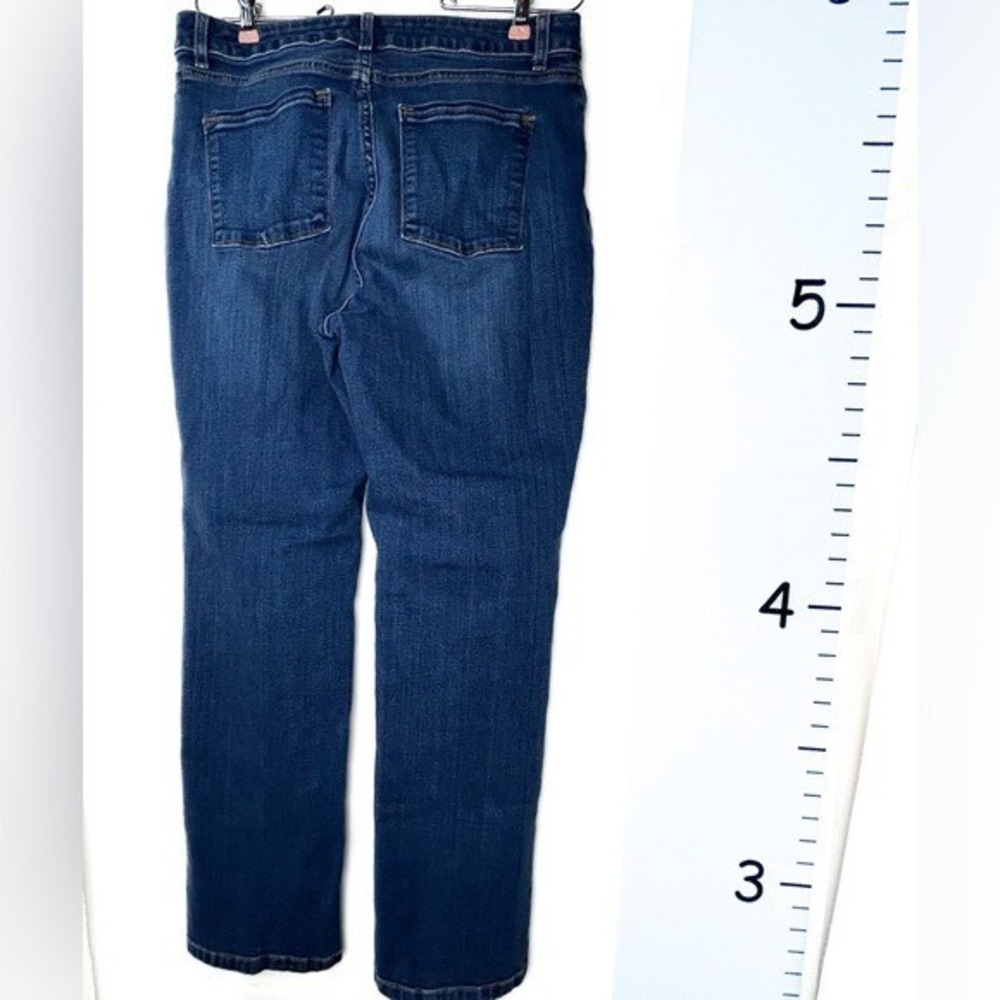 L.L. Bean Blue Jeans Classic Fit 12 Regular Women's Straight Leg